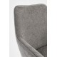 CADEIRA CORA COM BRAÇO CINZA BIZZOTTO 0730125