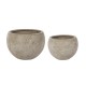 SET2 P.VASO CEMENT SFERA SABBIA BIZZOTTO 0790562