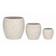 CONJUNTO 3 VASOS MEILI REDONDO BEIGE BIZZOTTO 0790765