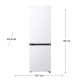 FRIGORÍFICO COMBINADO 333L LG GBBSJ10ESW
