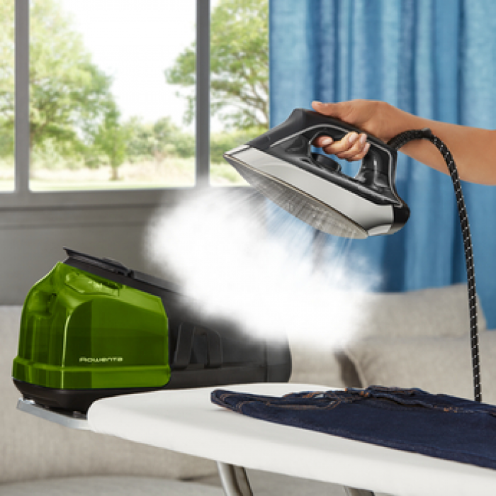 Rowenta Perfect Steam Pro 2400 W 1,1 l Microsteam 400 Zwart, Groen Max. stoomdruk: 7,4 bar